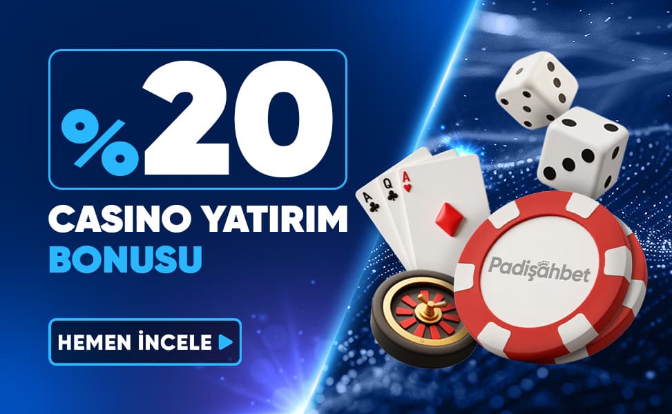 %20 Casino Yatırım Bonusu