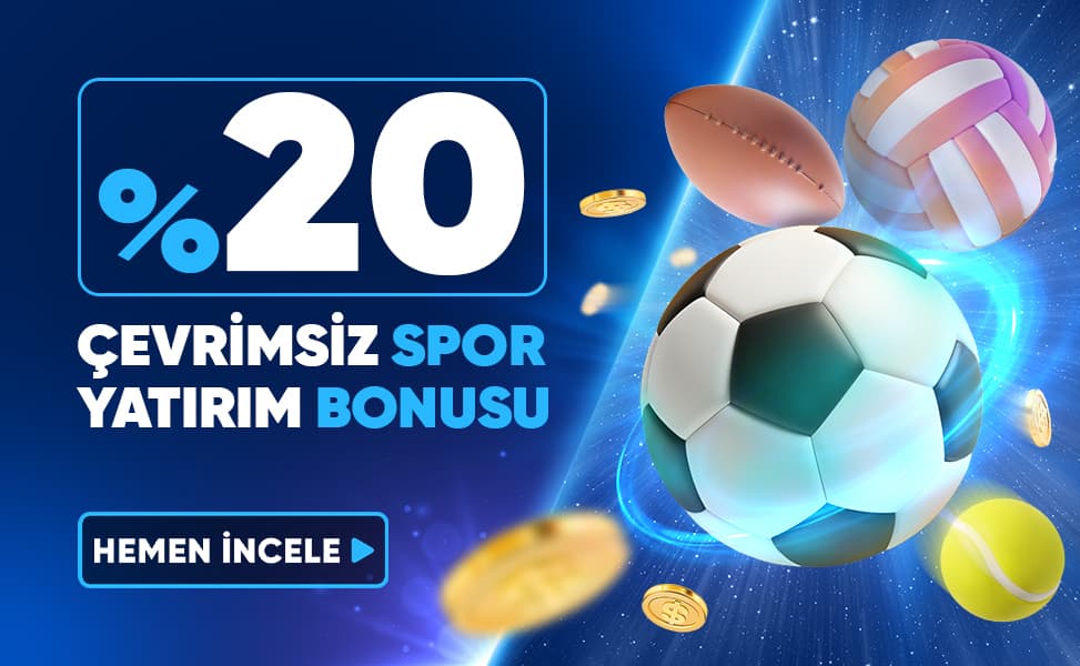 %20 Çevrimsiz Spor Yatırım Bonusu
